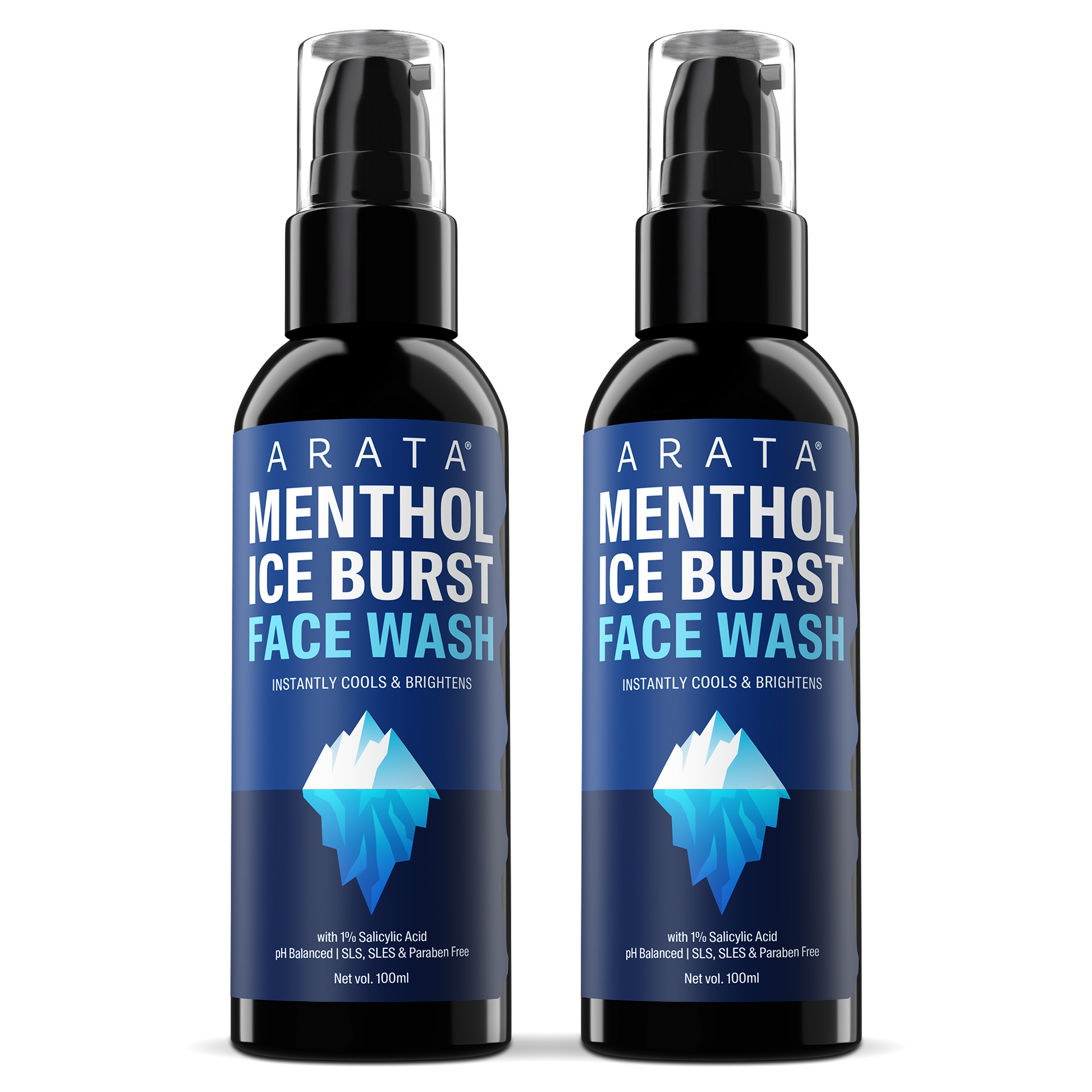 Menthol Ice Burst Face Wash 100ML (Pack of 2) 100ML