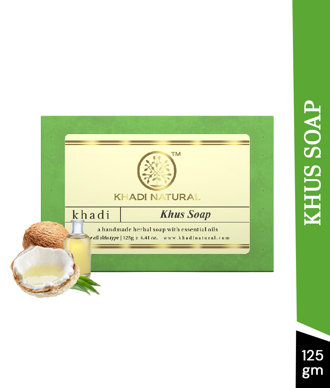 Herbal Khus Soap 125gm