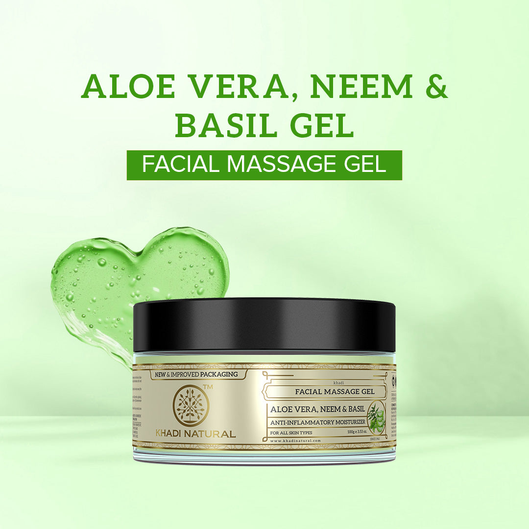 Alovera Neem & Basil Face Massage Gel 100gm