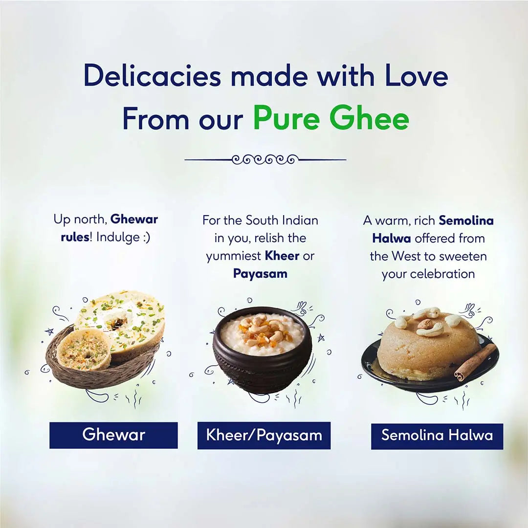 Cow's Pure Ghee, 500 ml 500ml