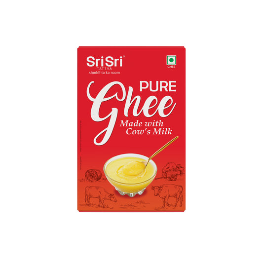 【Sri Sri Tattva】 Pure Ghee｜ ピュア ギー（牛乳由来）｜ 1L