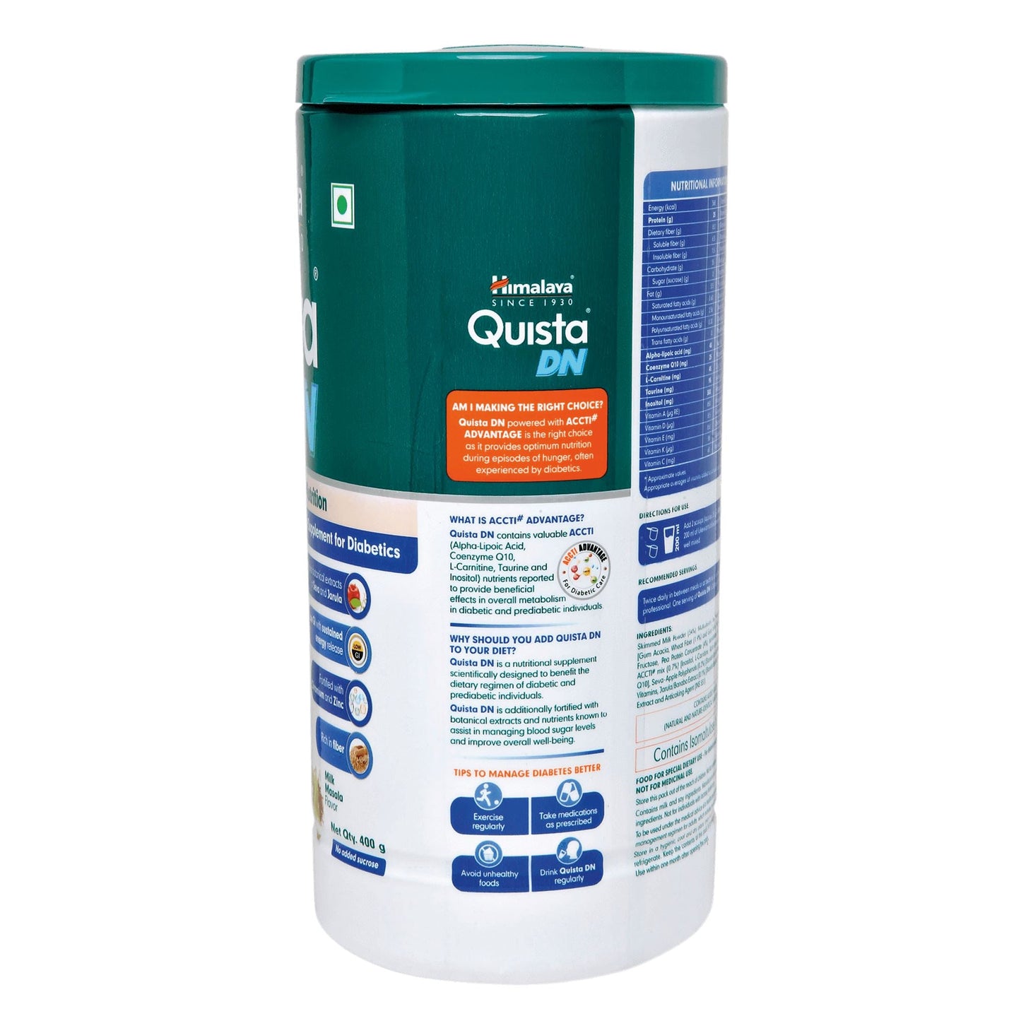 Quista DN 400g Milk Masala