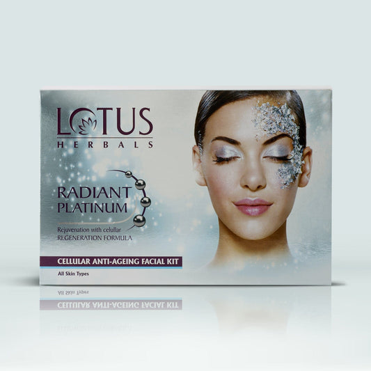 Radiant Platinum Cellular Anti-Ageing Salon Grade Single Facial Kit 37g