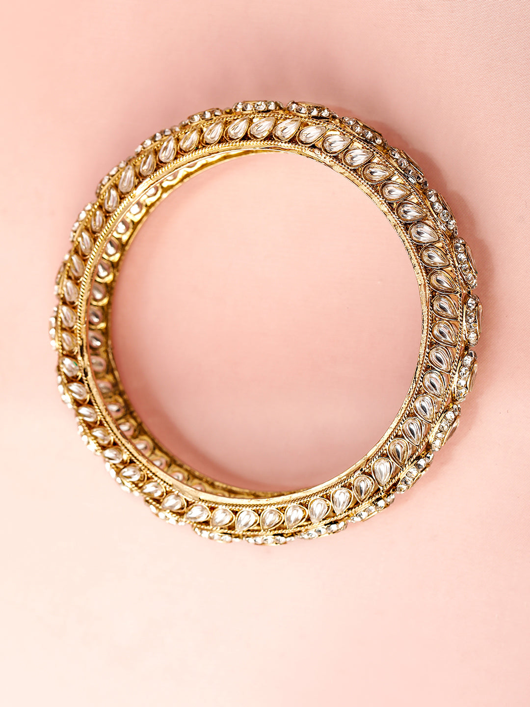 White Frost Contemporary Bangles 2.8 - Large