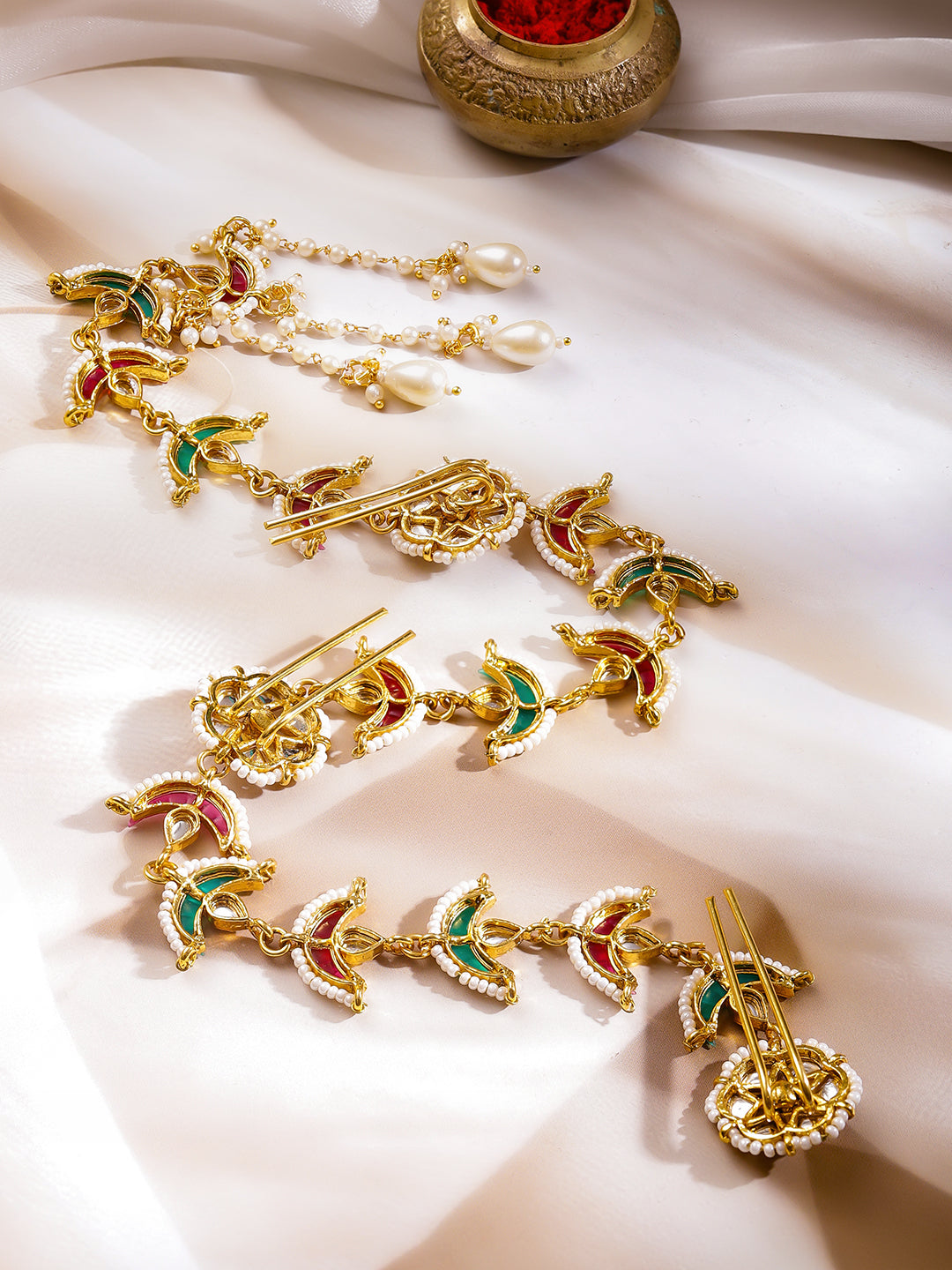 Royal Hues Festive Hair Brooch フリーサイズ