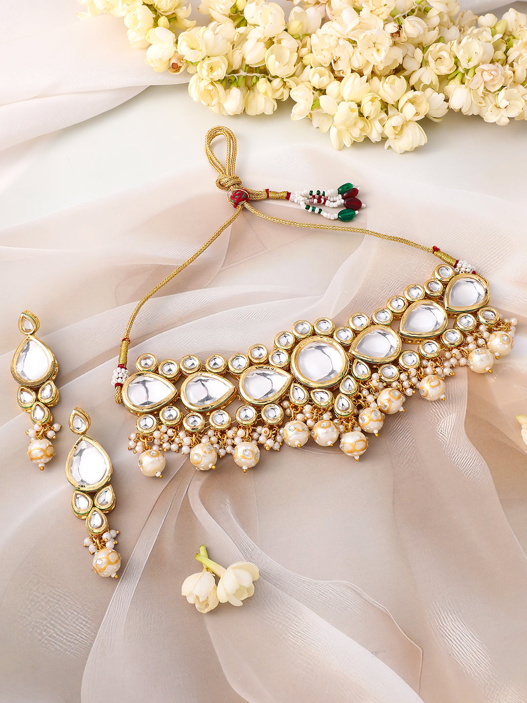 Royal Polki Kundan Jewellery Set フリーサイズ
