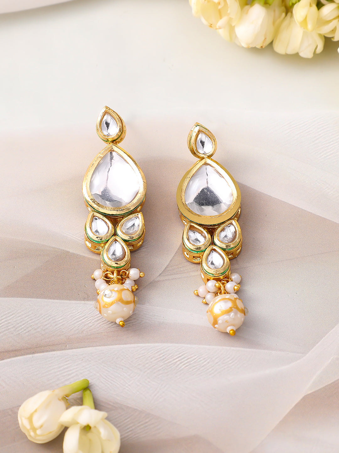 Royal Polki Kundan Jewellery Set フリーサイズ