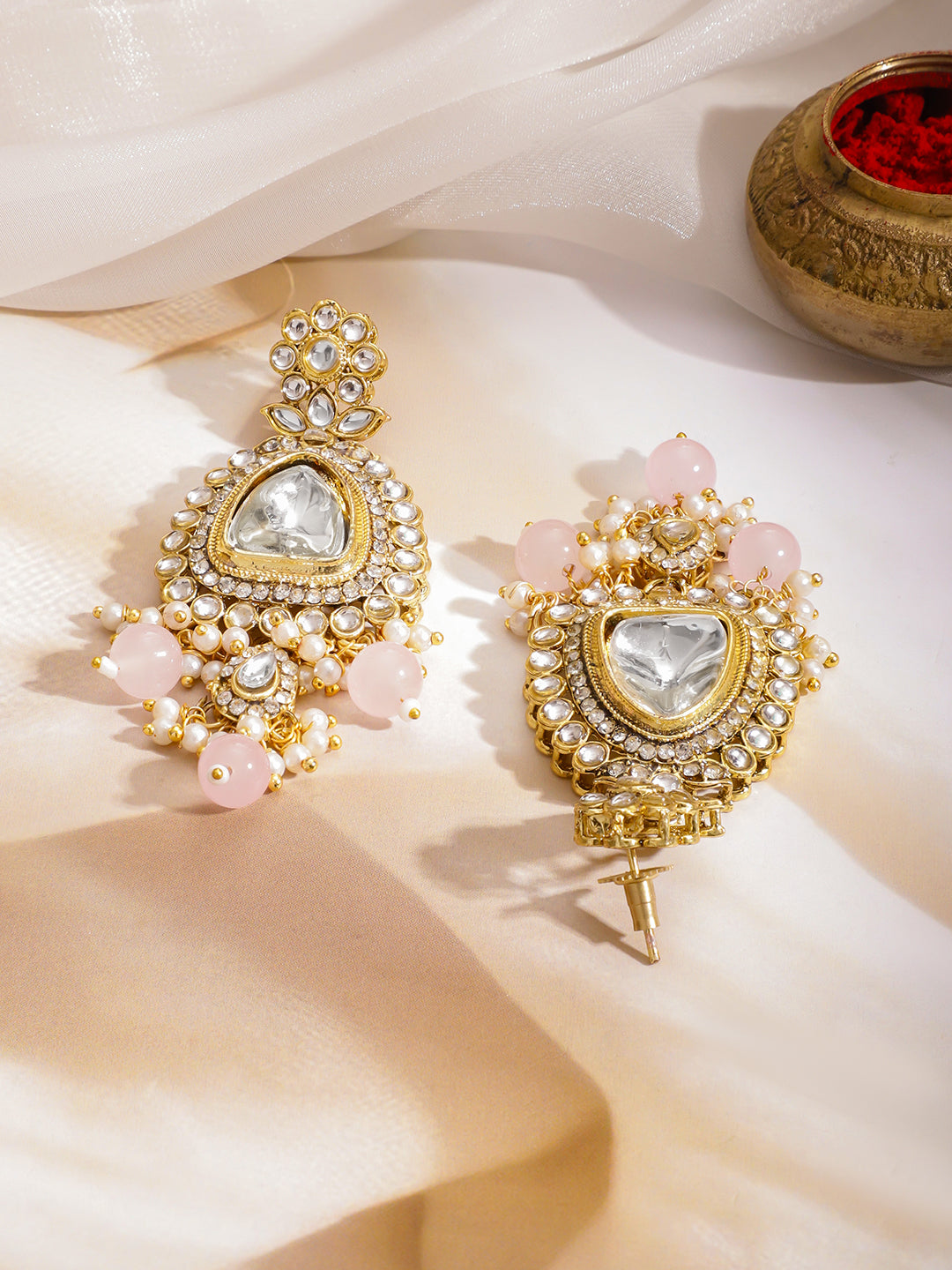 Polki Inspired Kundan Choker Set フリーサイズ