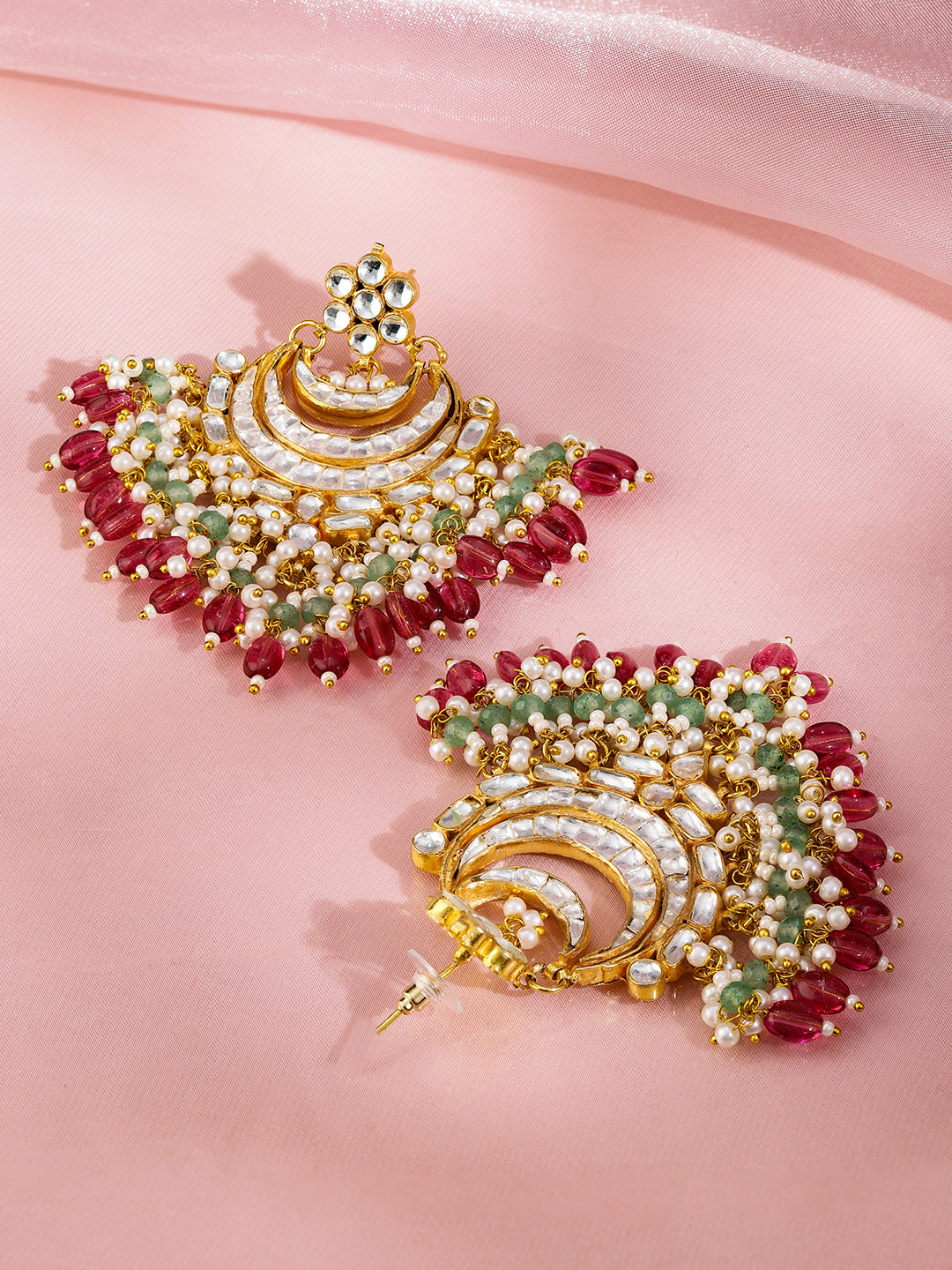 Pastel Symphony Dangler Earrings Gold