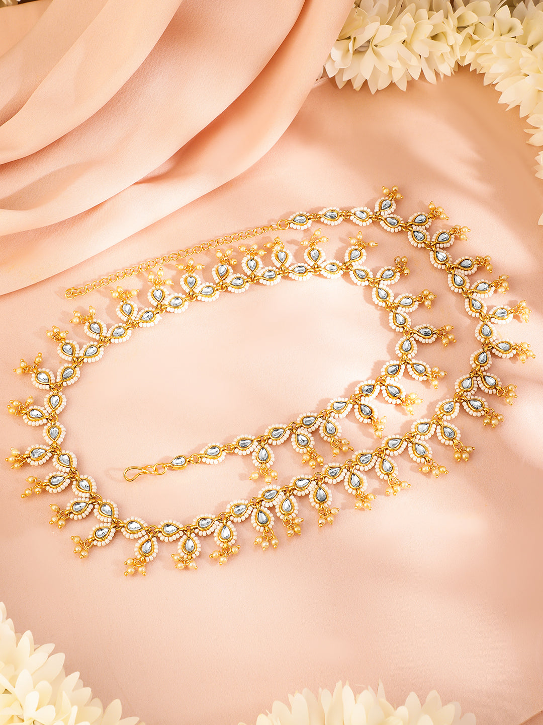 Royal Heritage Kundan Kamarbandh Gold