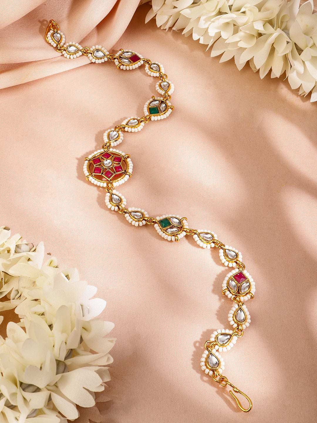 Whispers of Royal Bloom Sheeshphool Multicolor