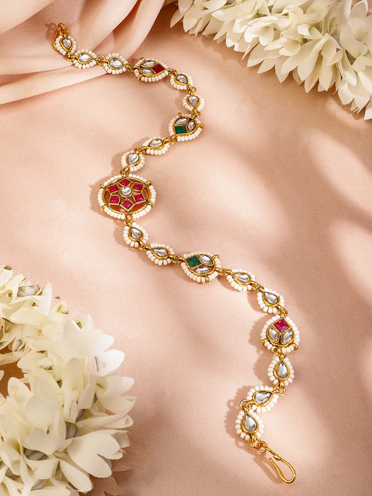 Whispers of Royal Bloom Sheeshphool Multicolor