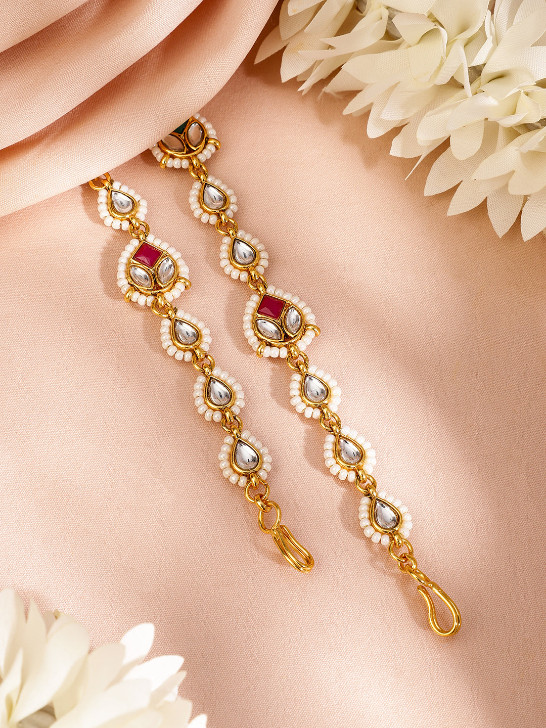 Whispers of Royal Bloom Sheeshphool Multicolor