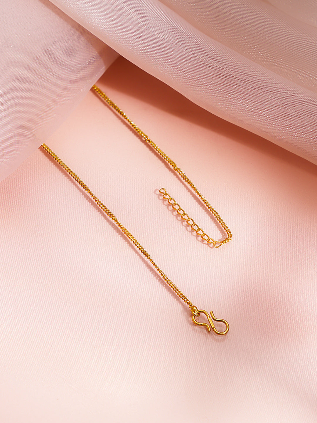 Dainty Drop Glow Charm Necklace Length - 13 cm