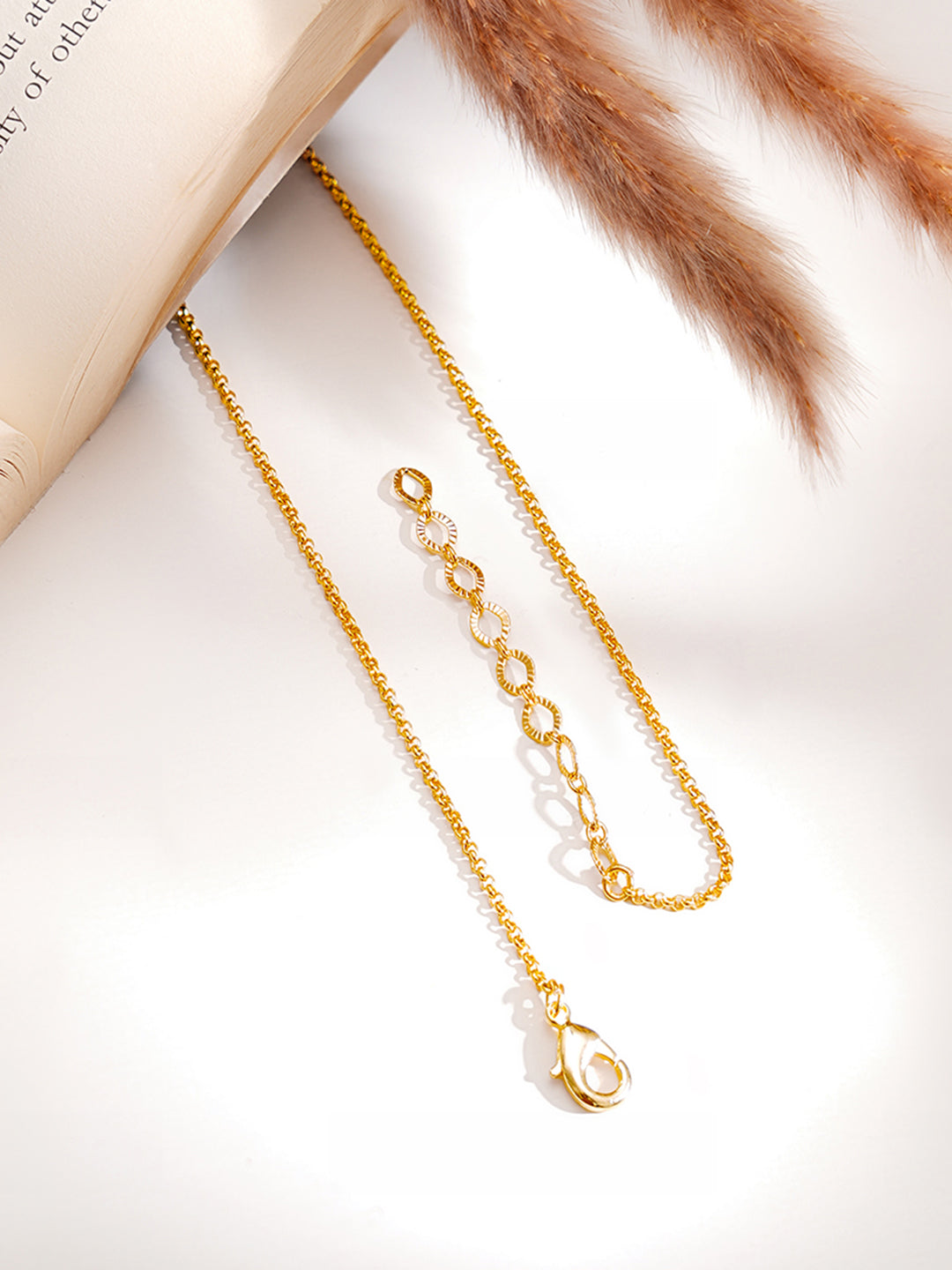 【Rubans】 Gold Plated Kundan Necklace｜ゴールドメッキ クンダン ネックレス