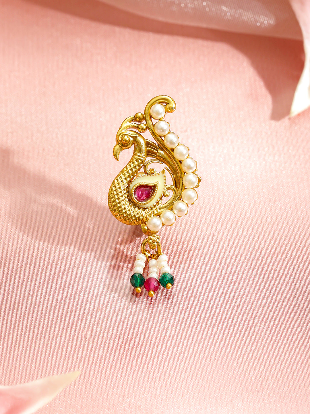 Peacock Glory Nose Ring フリーサイズ