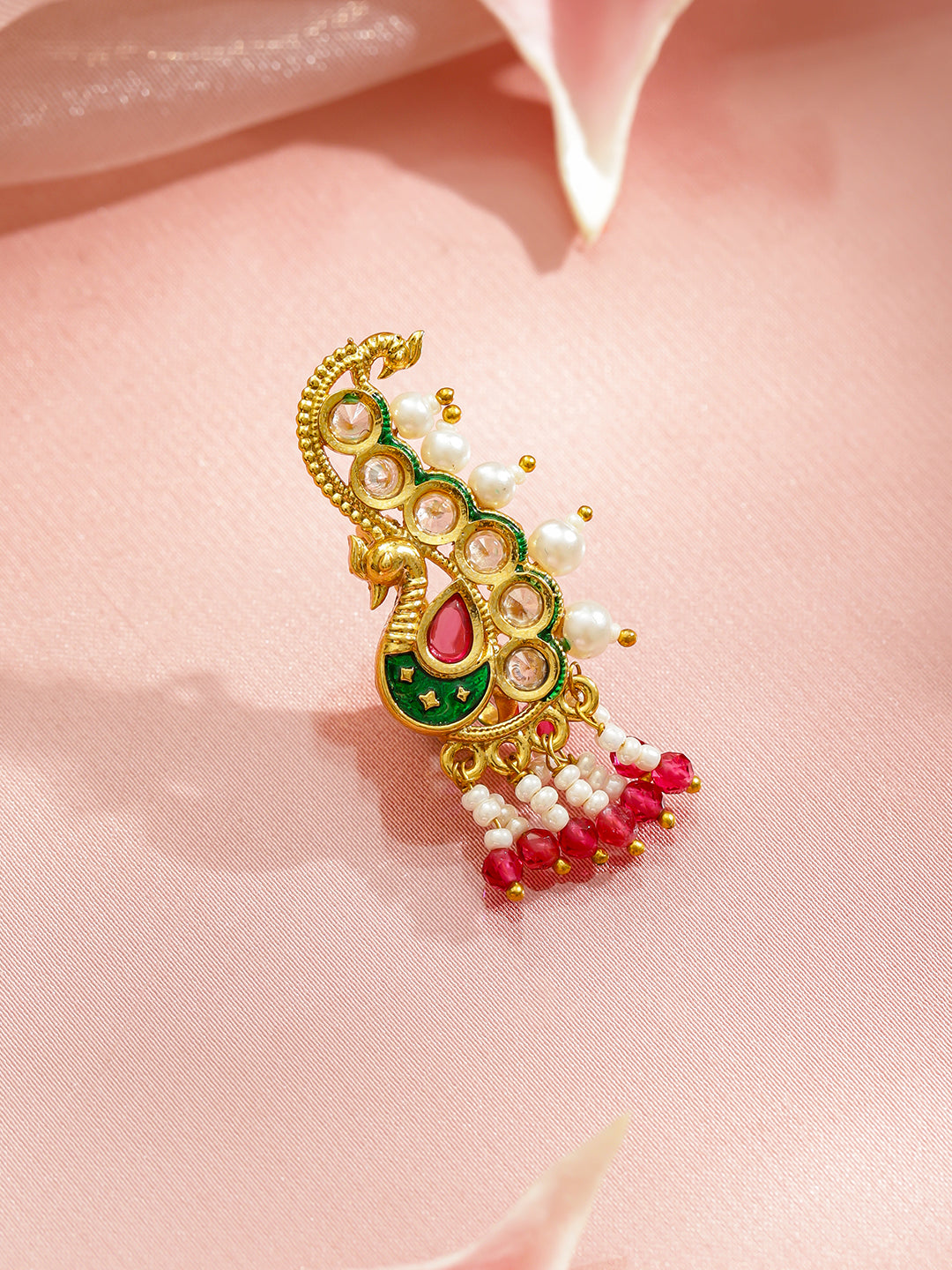 Heritage Peacock Nose Ring フリーサイズ