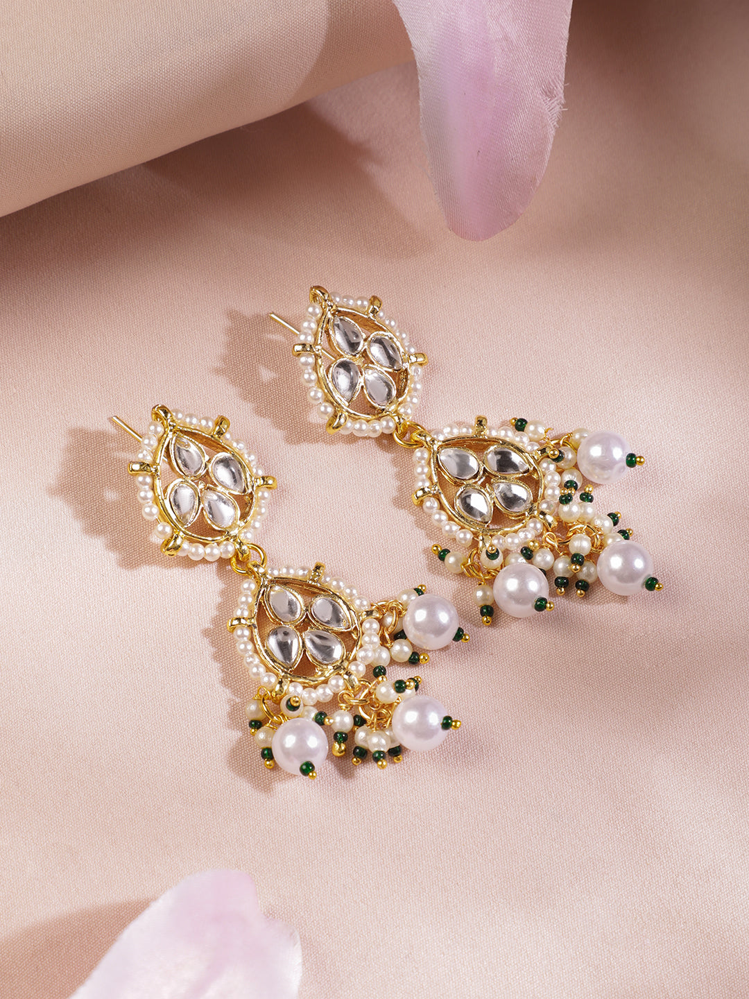 Royal Kundan Choker Necklace Set Gold