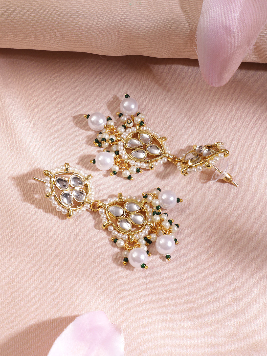 Royal Kundan Choker Necklace Set Gold
