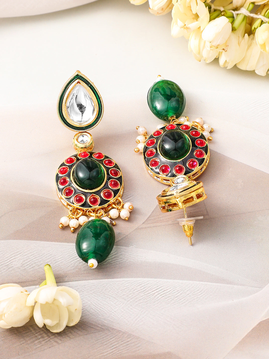 Royal Bloom Kundan Choker Set フリーサイズ