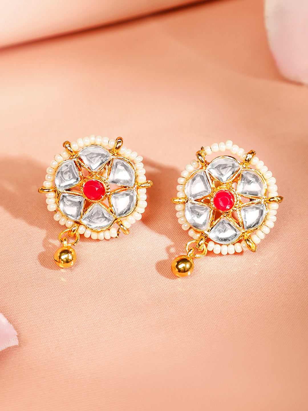 Imperial Kundan Pink Choker Set Pink