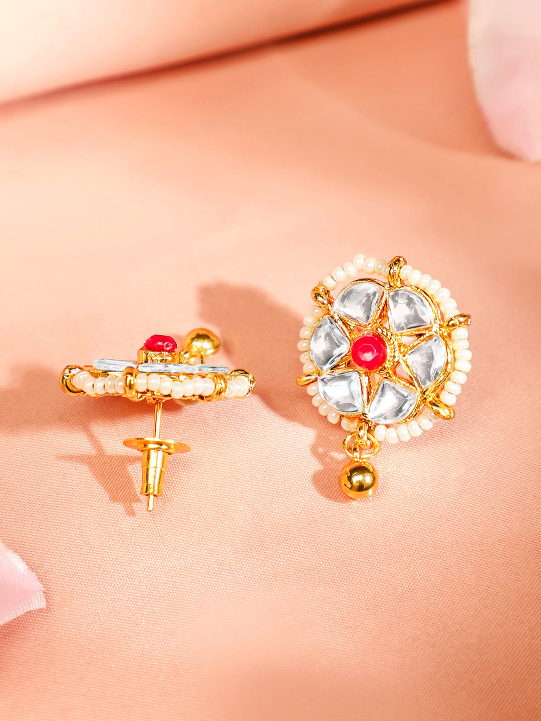 Imperial Kundan Pink Choker Set Pink