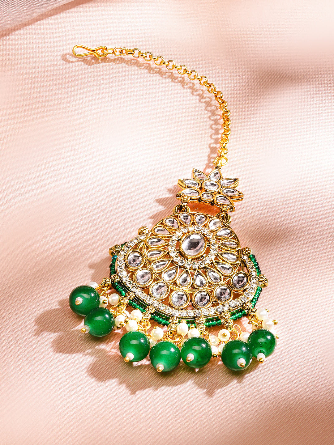 Emerald Tales of Heritage Jewellery Set フリーサイズ