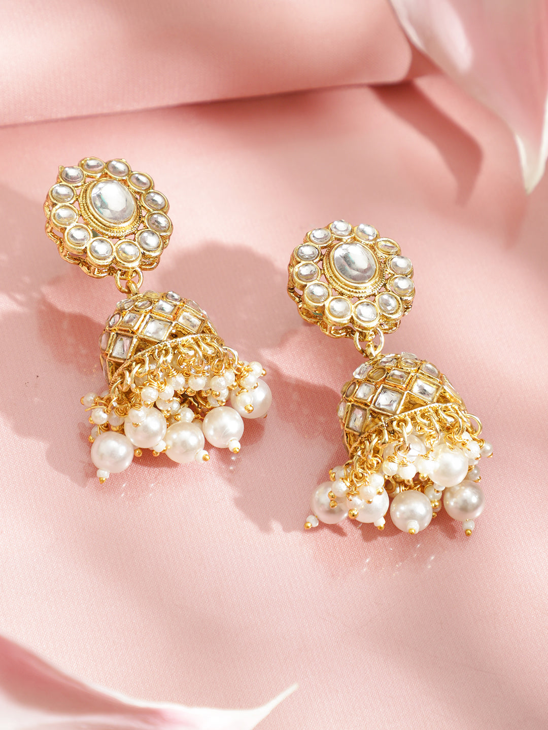 Golden Dawn of Kundan Necklace Set フリーサイズ