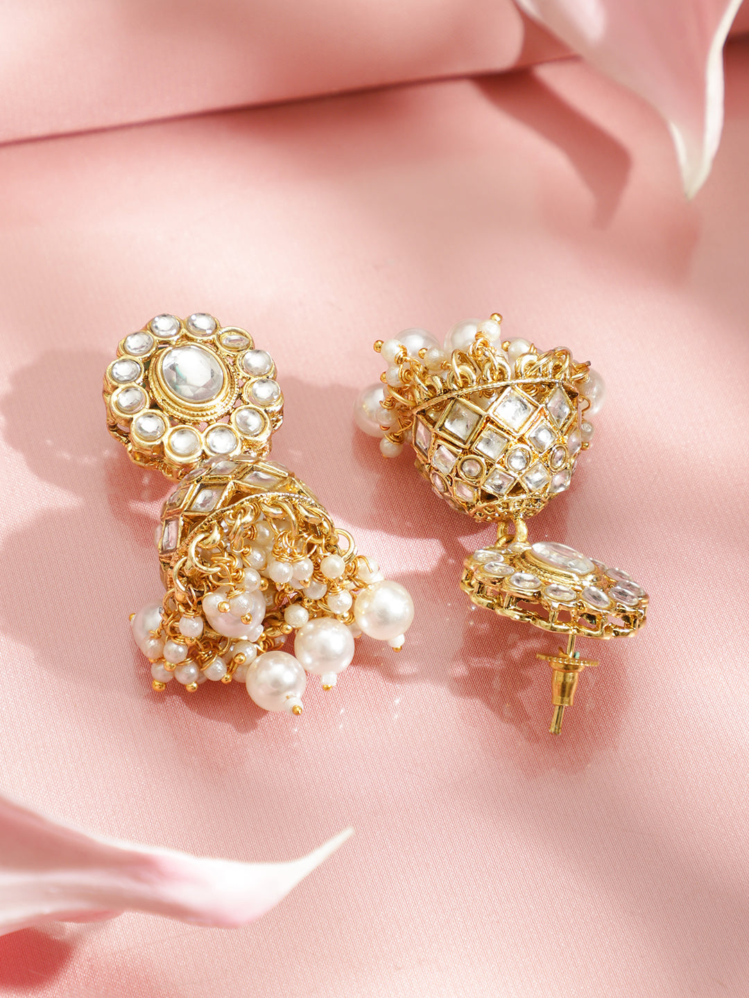 Golden Dawn of Kundan Necklace Set フリーサイズ
