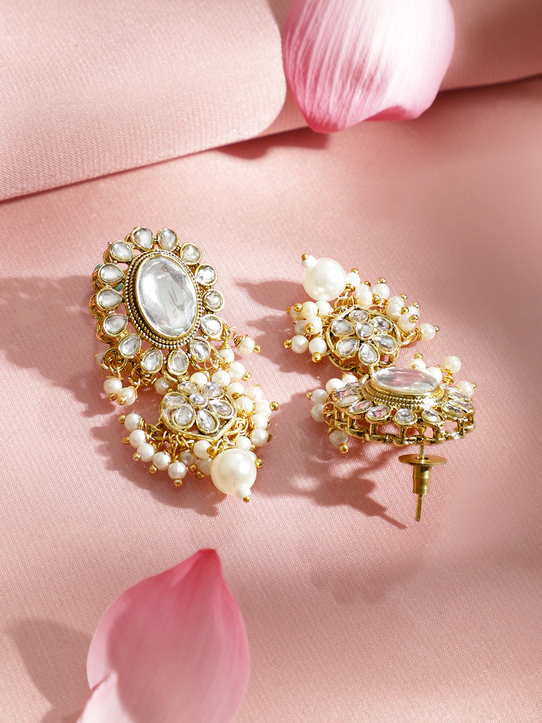 Eternal Pearl Kundan Choker Set フリーサイズ