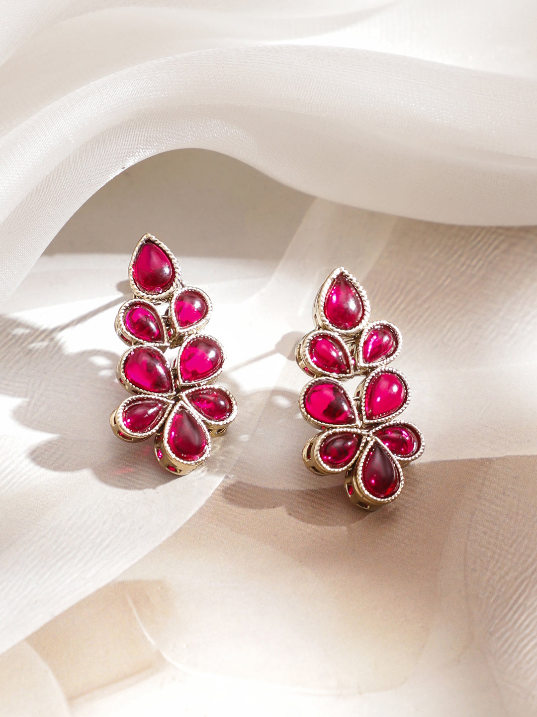 Ruby Pink Necklace Set フリーサイズ