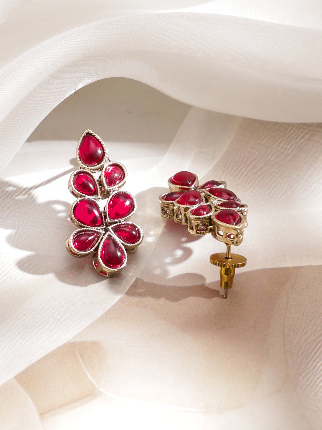 Ruby Pink Necklace Set フリーサイズ