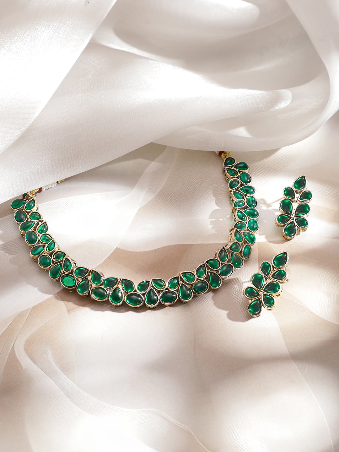 Garden Soul Green Necklace Set フリーサイズ