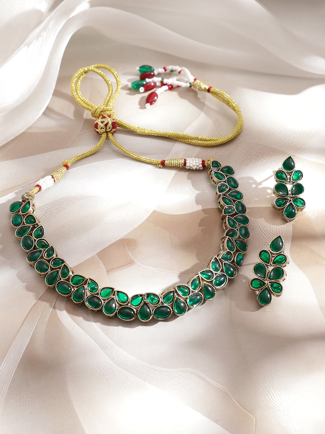 Garden Soul Green Necklace Set フリーサイズ