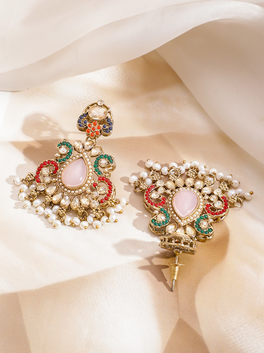Story of Shades Multicolor Kundan Choker Set フリーサイズ