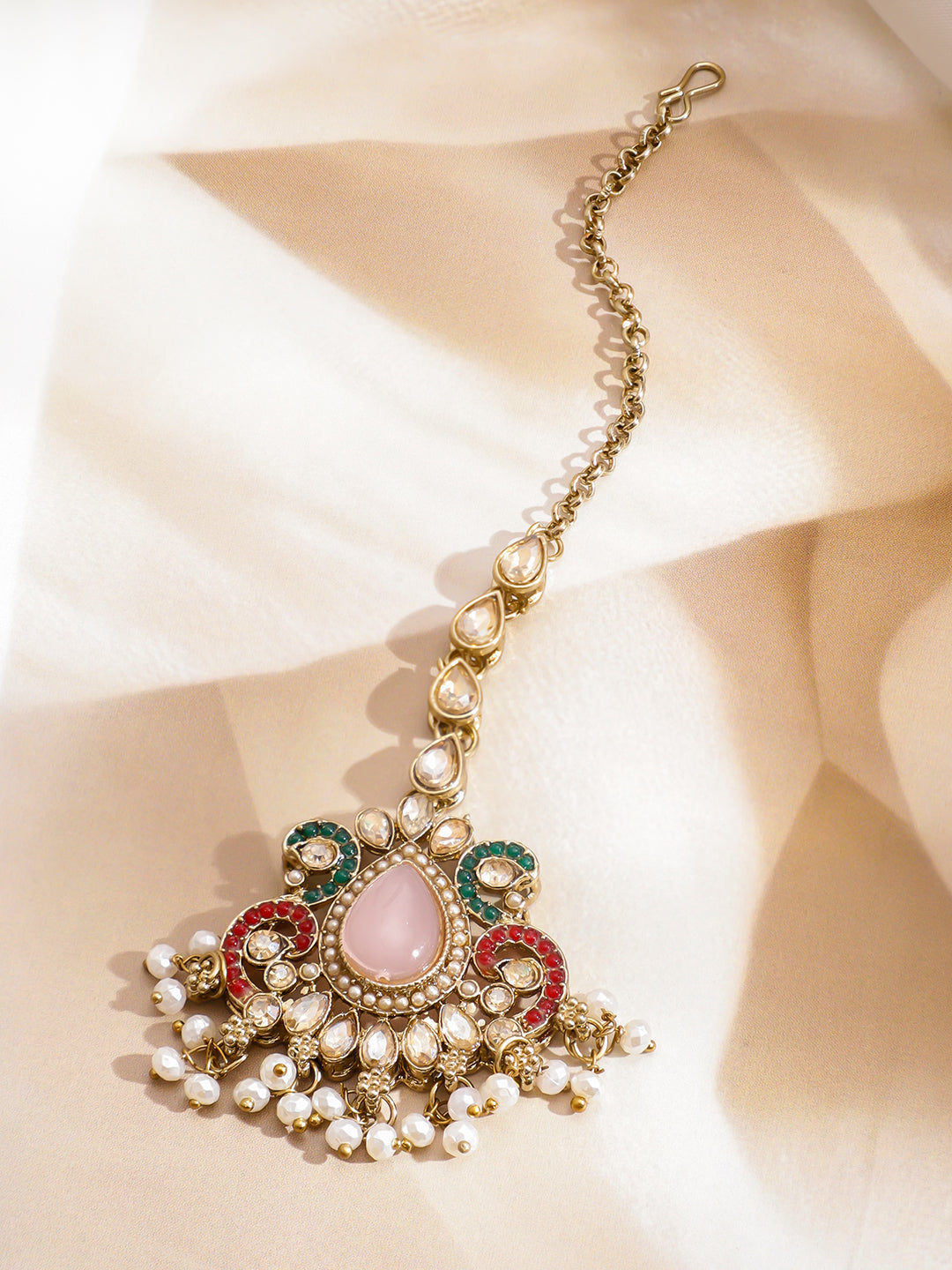 Story of Shades Multicolor Kundan Choker Set フリーサイズ