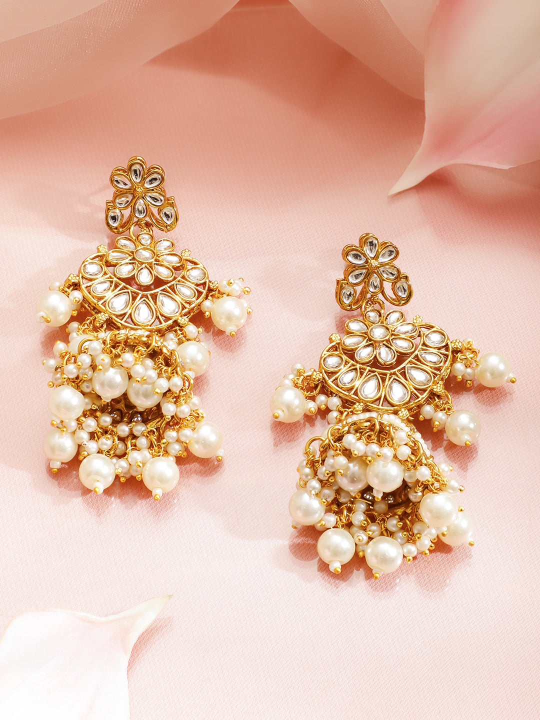 Legacy Luxe Kundan Necklace Set フリーサイズ