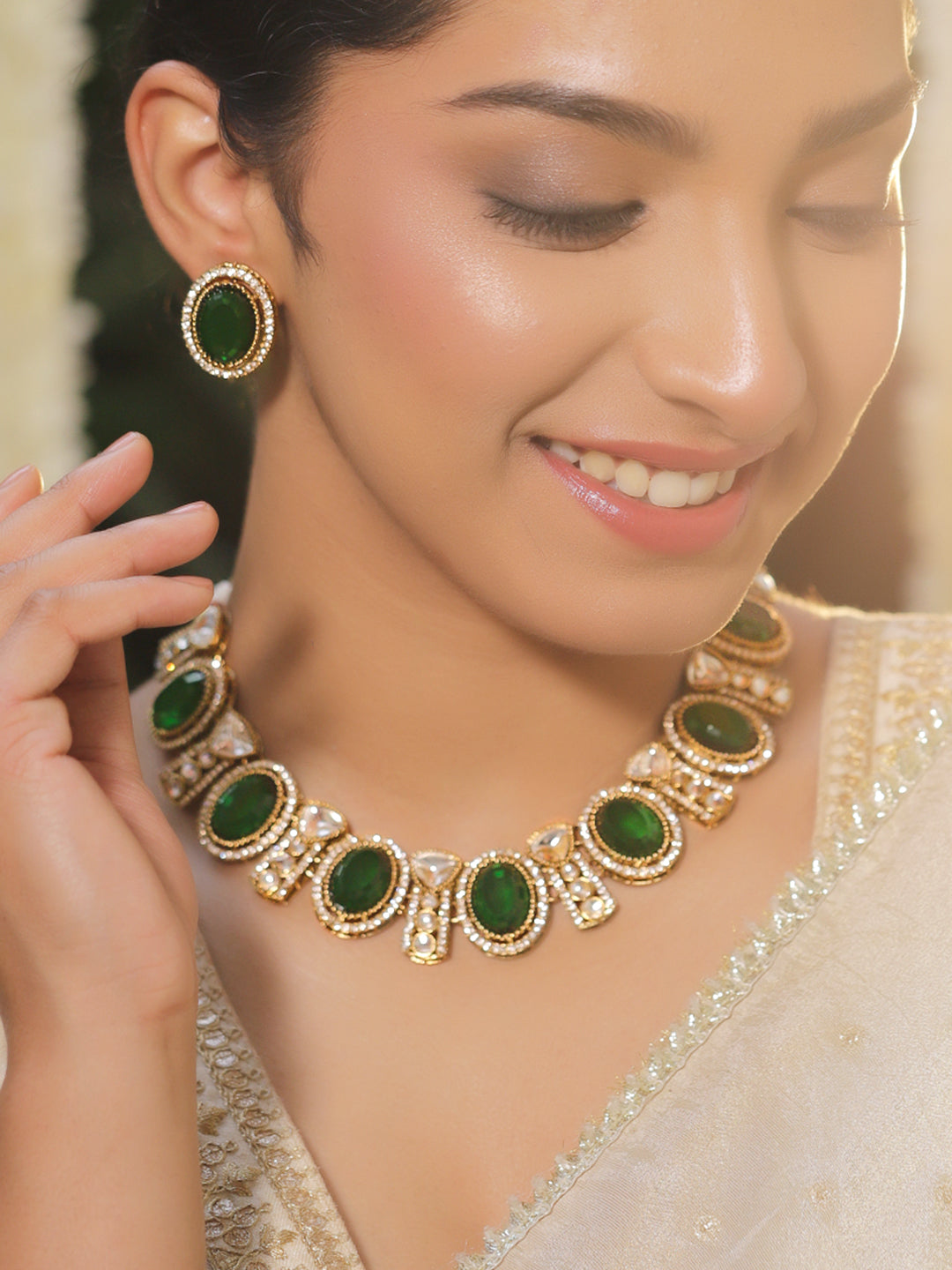 Secret of Garden Green Necklace Set フリーサイズ