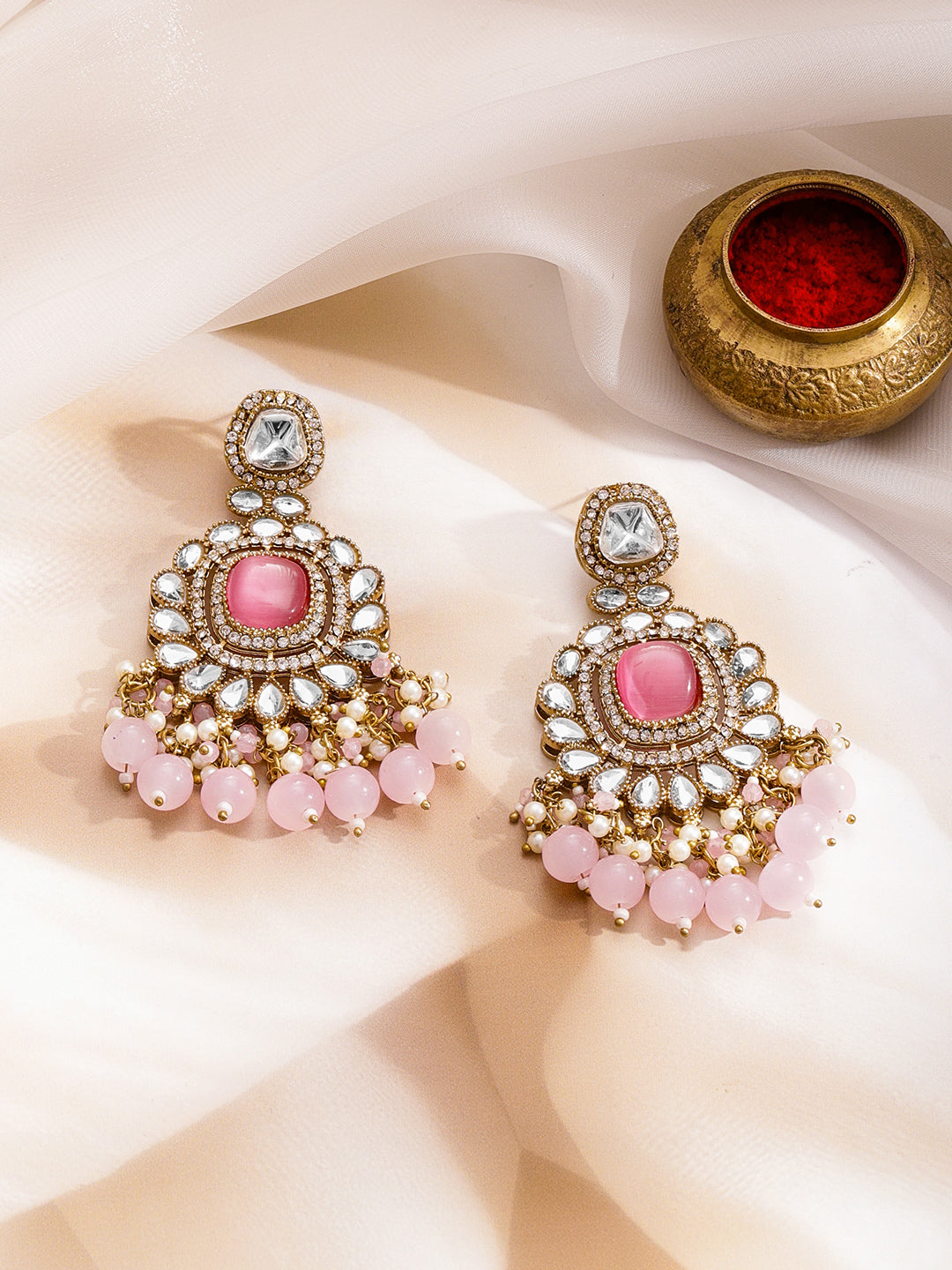 Heritage Charm Light Pink Choker Set フリーサイズ
