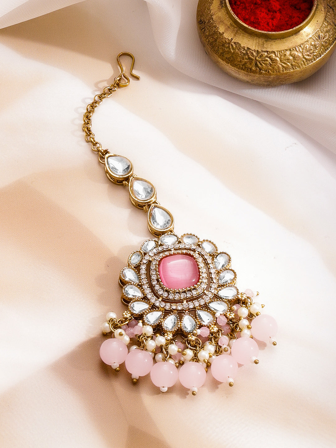 Heritage Charm Light Pink Choker Set フリーサイズ