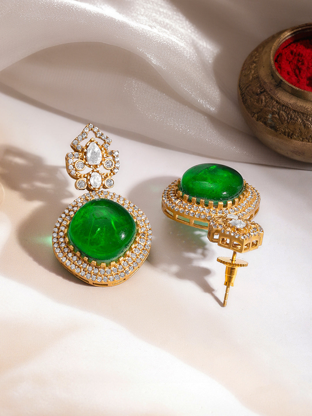 Regal Emerald Sparkle Charm Set フリーサイズ