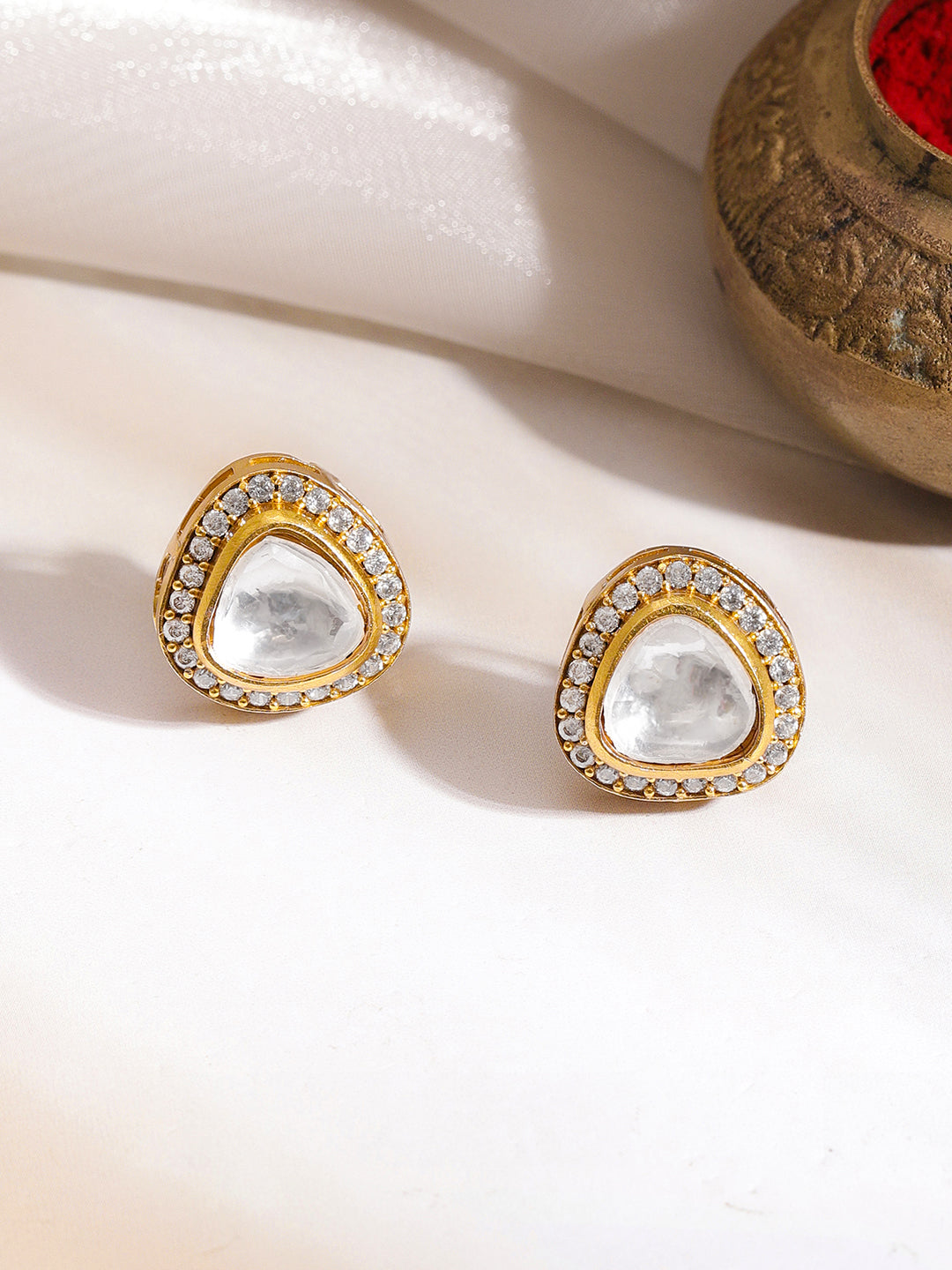Luxe Radiance Kundan Layered Set フリーサイズ