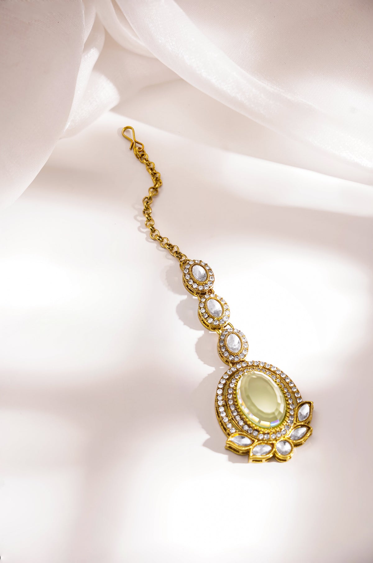Pastel Radiance Kundan Set フリーサイズ