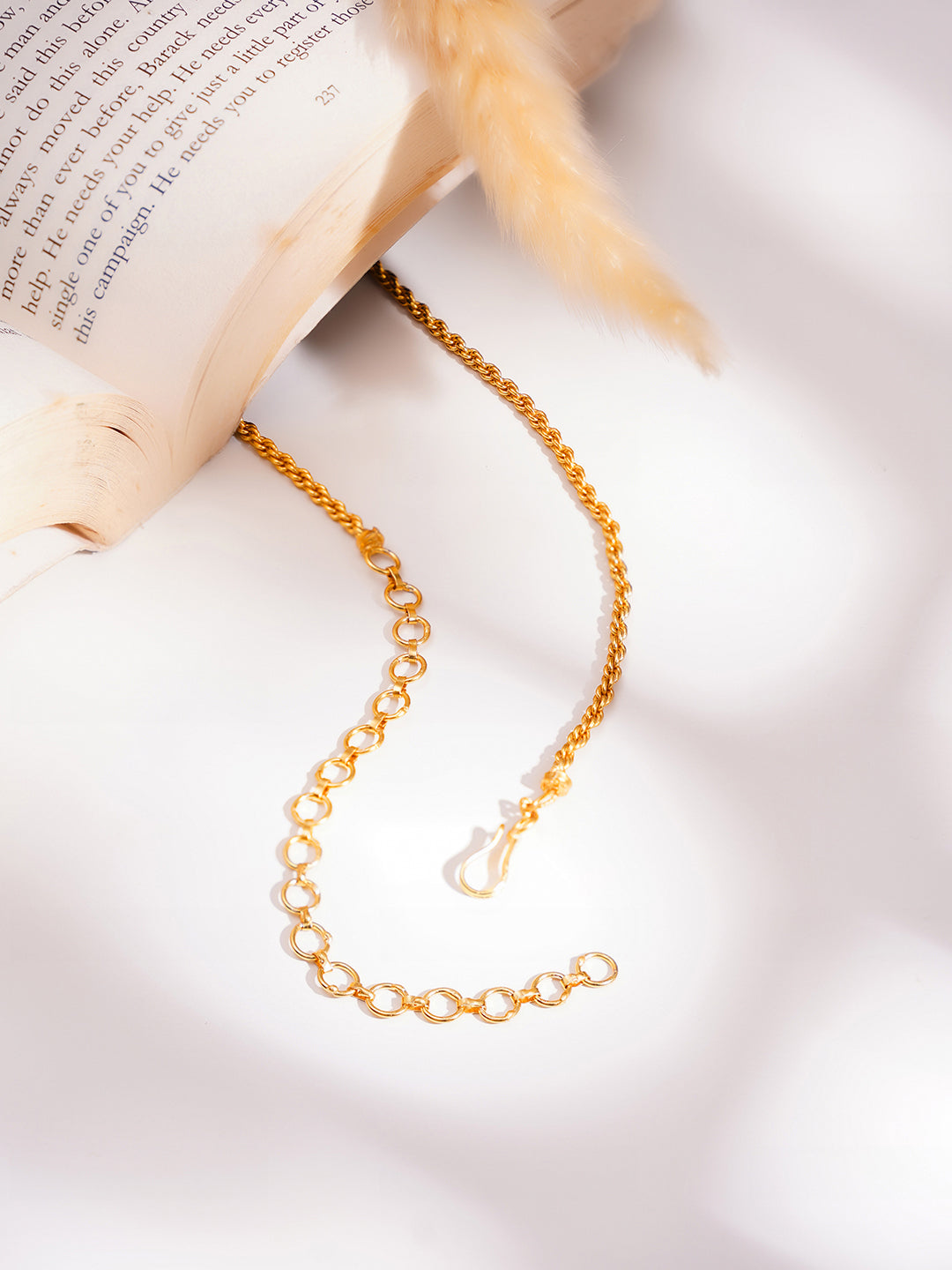 Golden Bird Kundan Statement Pendant フリーサイズ