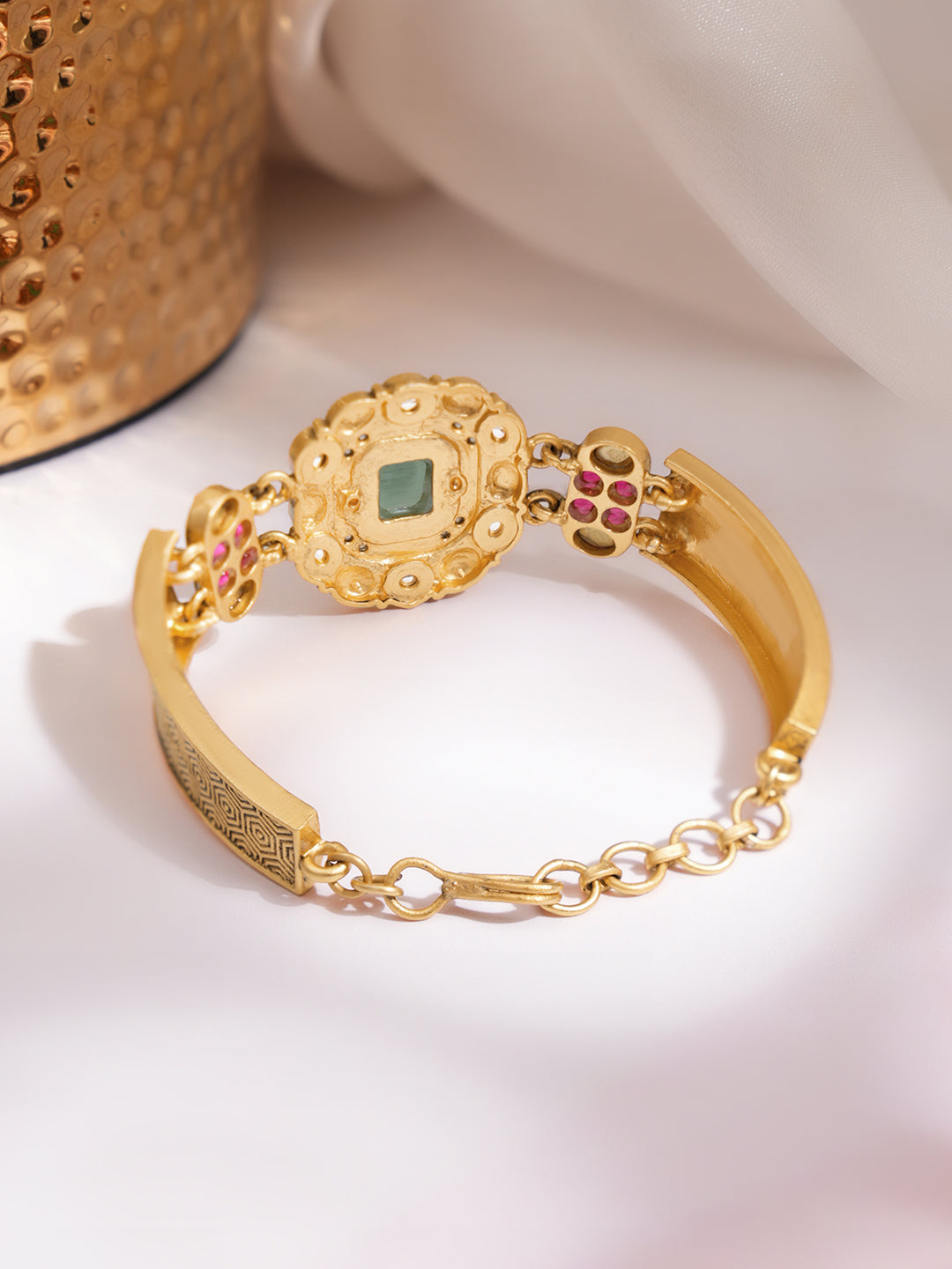 Pastel Luxe Heritage Statement Bracelet フリーサイズ
