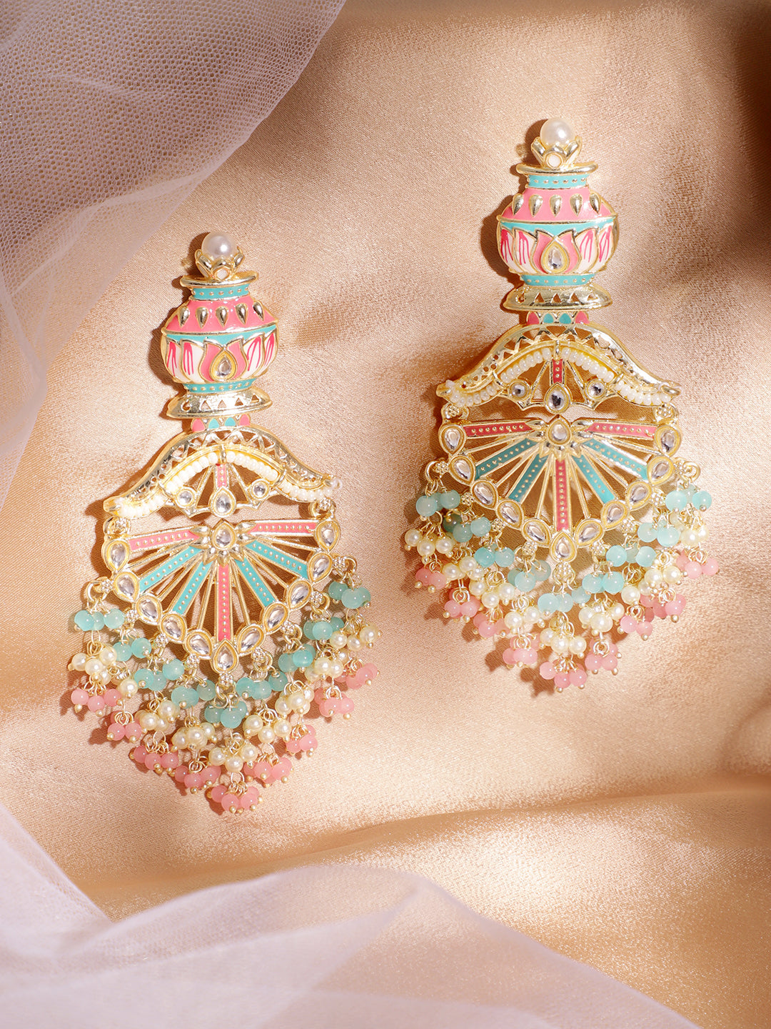 Enchanting Enamel Multicolour Danglers multicolor