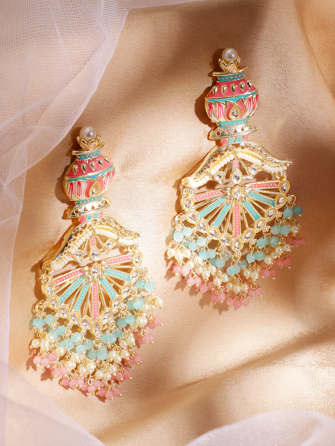 Enchanting Enamel Multicolour Danglers multicolor