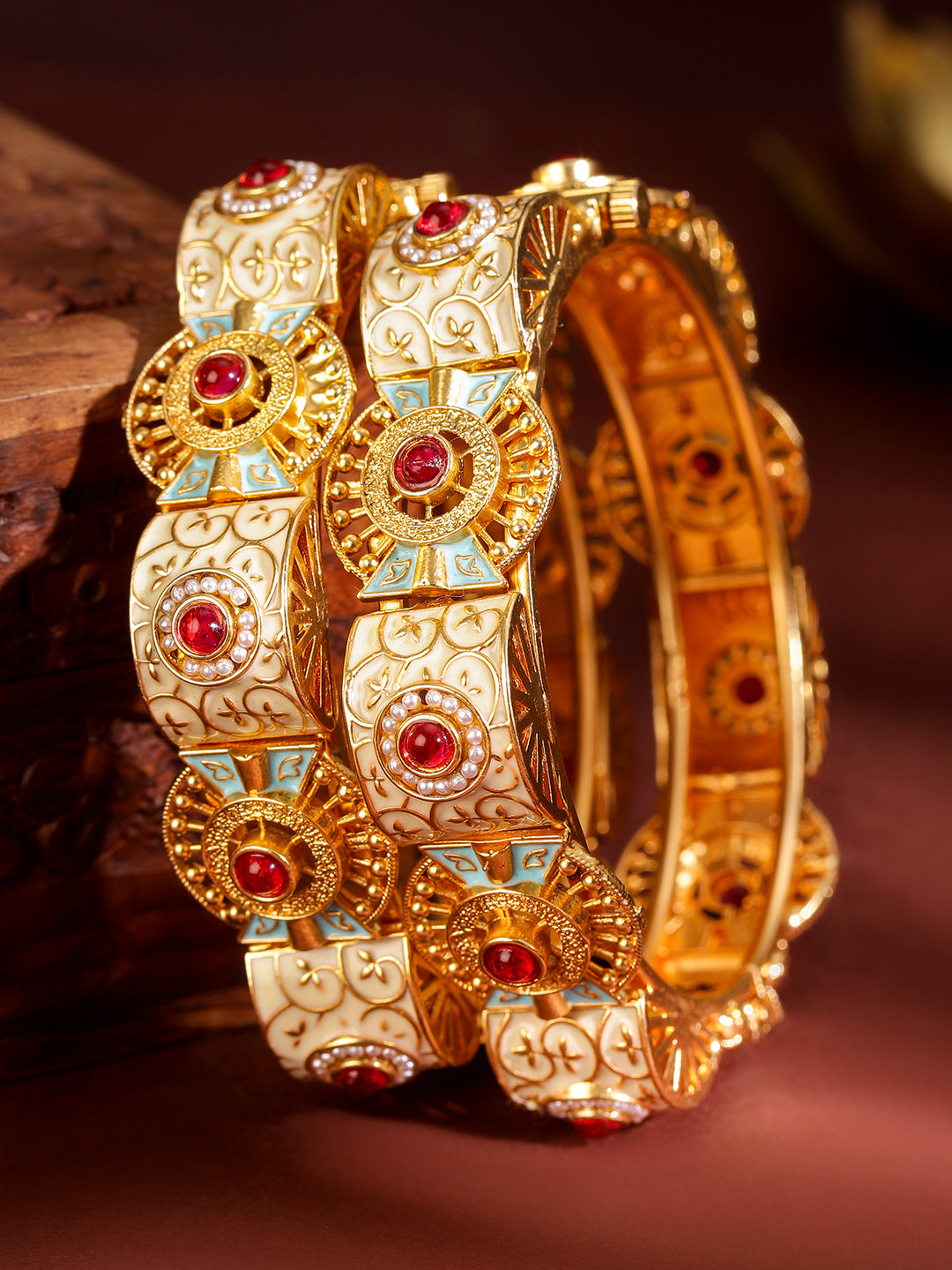 Heritage Multicolour Bangles 2.4 - Small