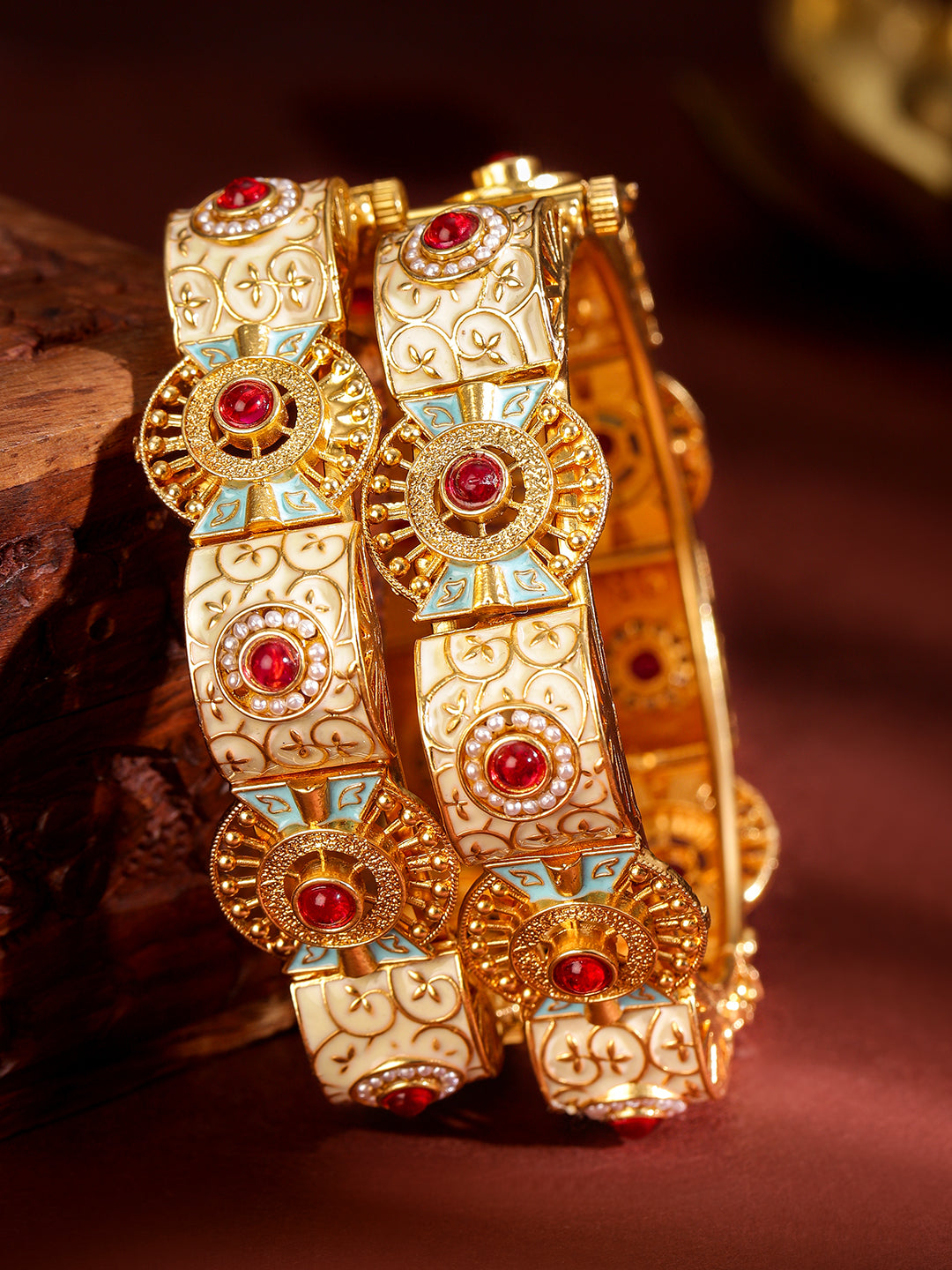 Heritage Multicolour Bangles 2.4 - Small