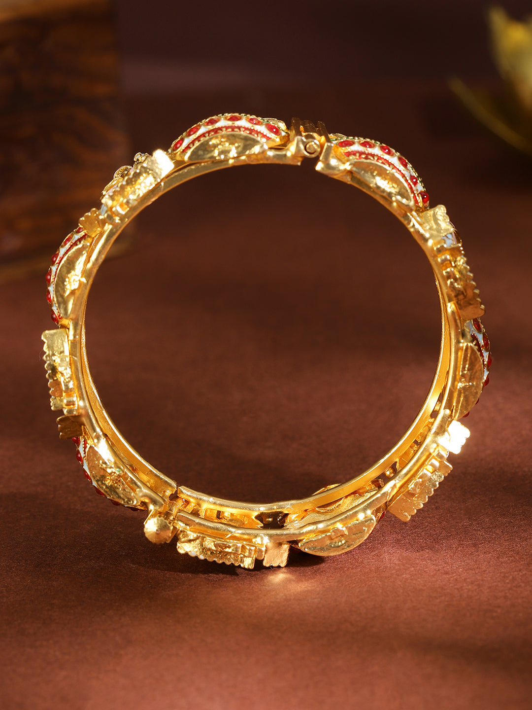 Radha Krishna Multicolour Divine Bangles 2.6 - Medium